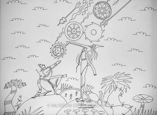 Rama Receives Celestial Weapons