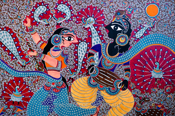 Radha And Krishna Dancing