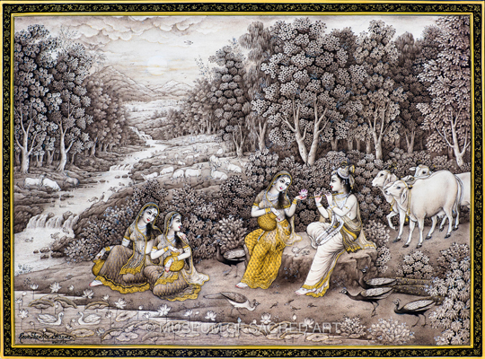 Radha Krishan and the Gopis