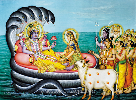 Vishnu Receives The Demigods