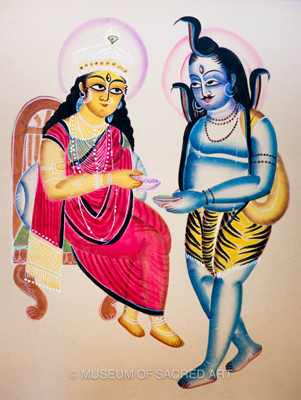 Siva And Parvati