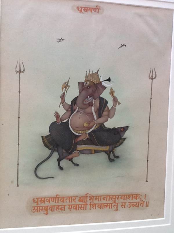 Ganesh On Black Rat