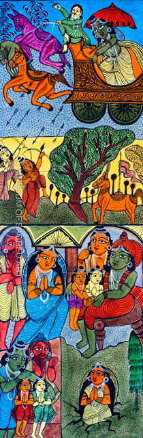 Scenes from Ramayana
