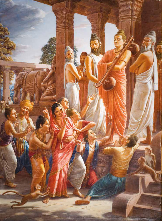 The Yadu Princes Tease Narada and the Sages